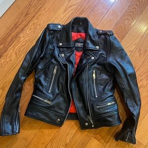 Straight to Hell Leather Jacket